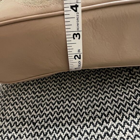 Hidesign Leather/Suede Tooled Cut-Out Tote Handbag - Picture 9 of 9